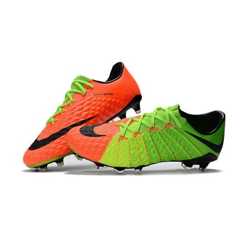 Nike HyperVenom Phantom III Elite FG - Verde Naranja_7.jpg